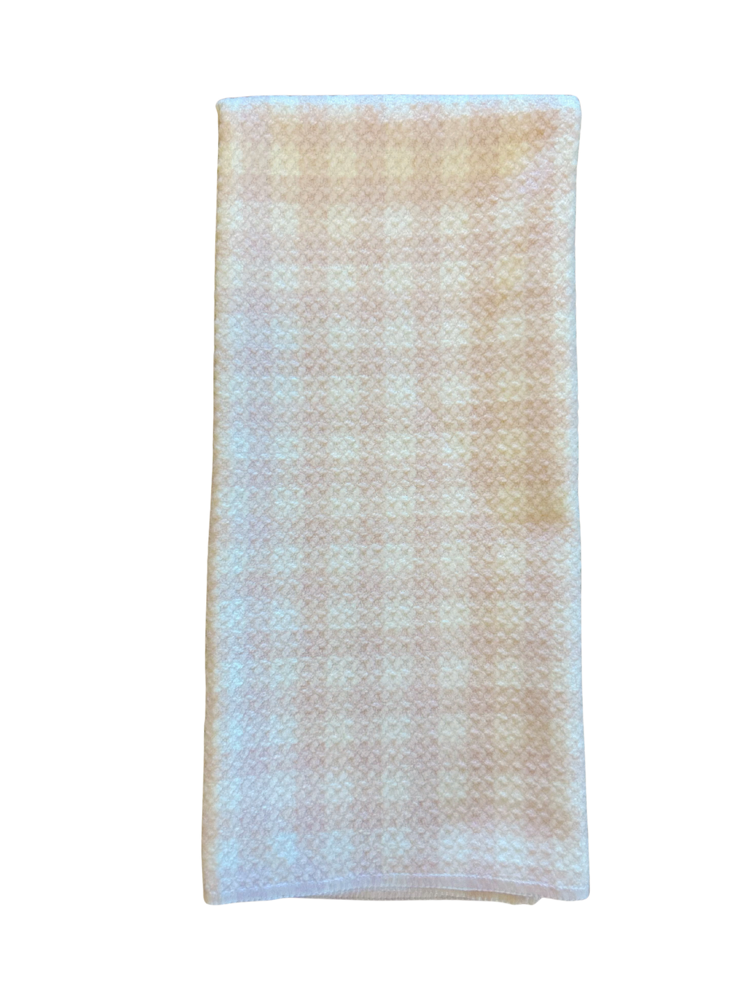 Pink and White Check (double sided)