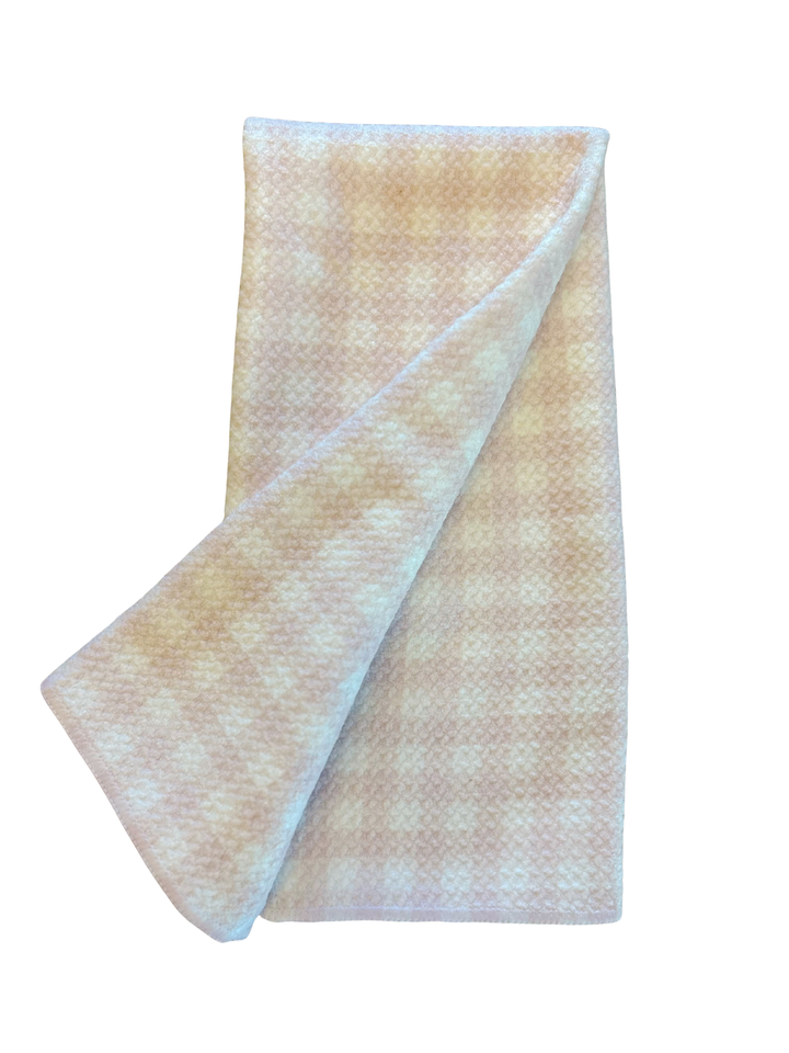 Pink and White Check (double sided)