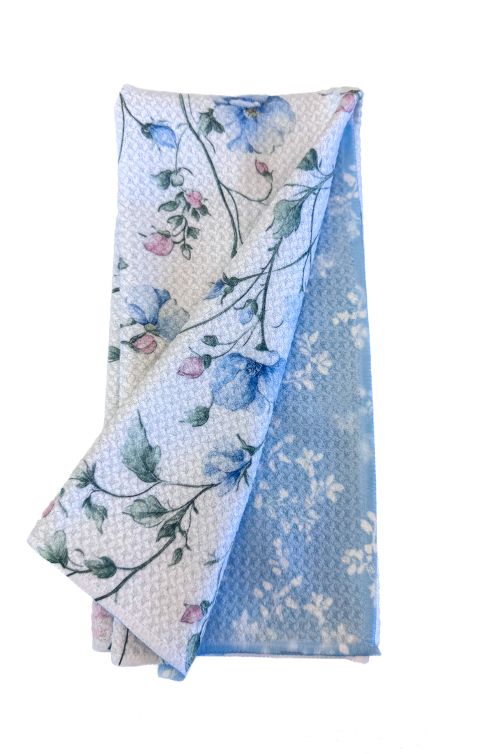 Sofie & Powder Blue Fleur (reversible)