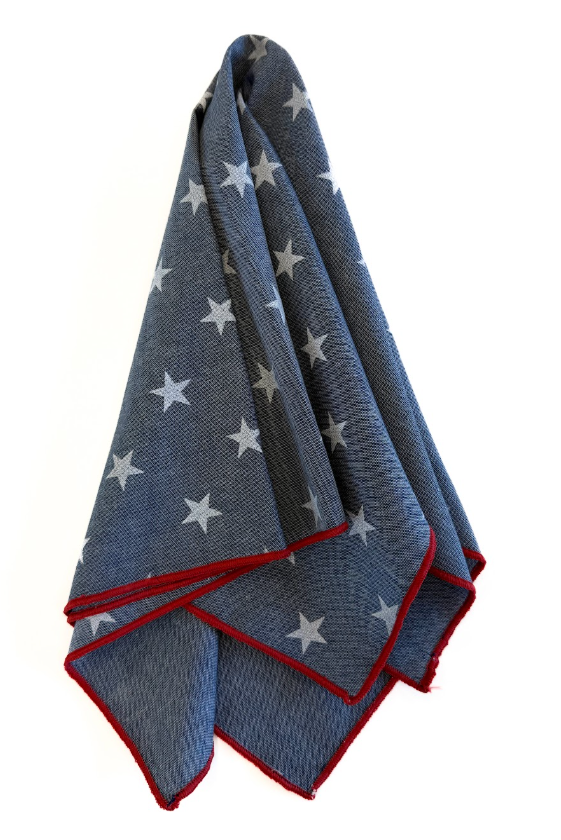 Stars on Denim Napkins