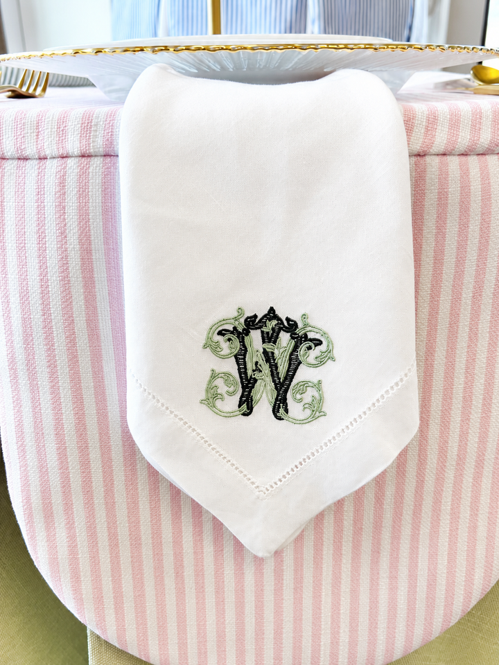 Hemstitch Napkin Rental