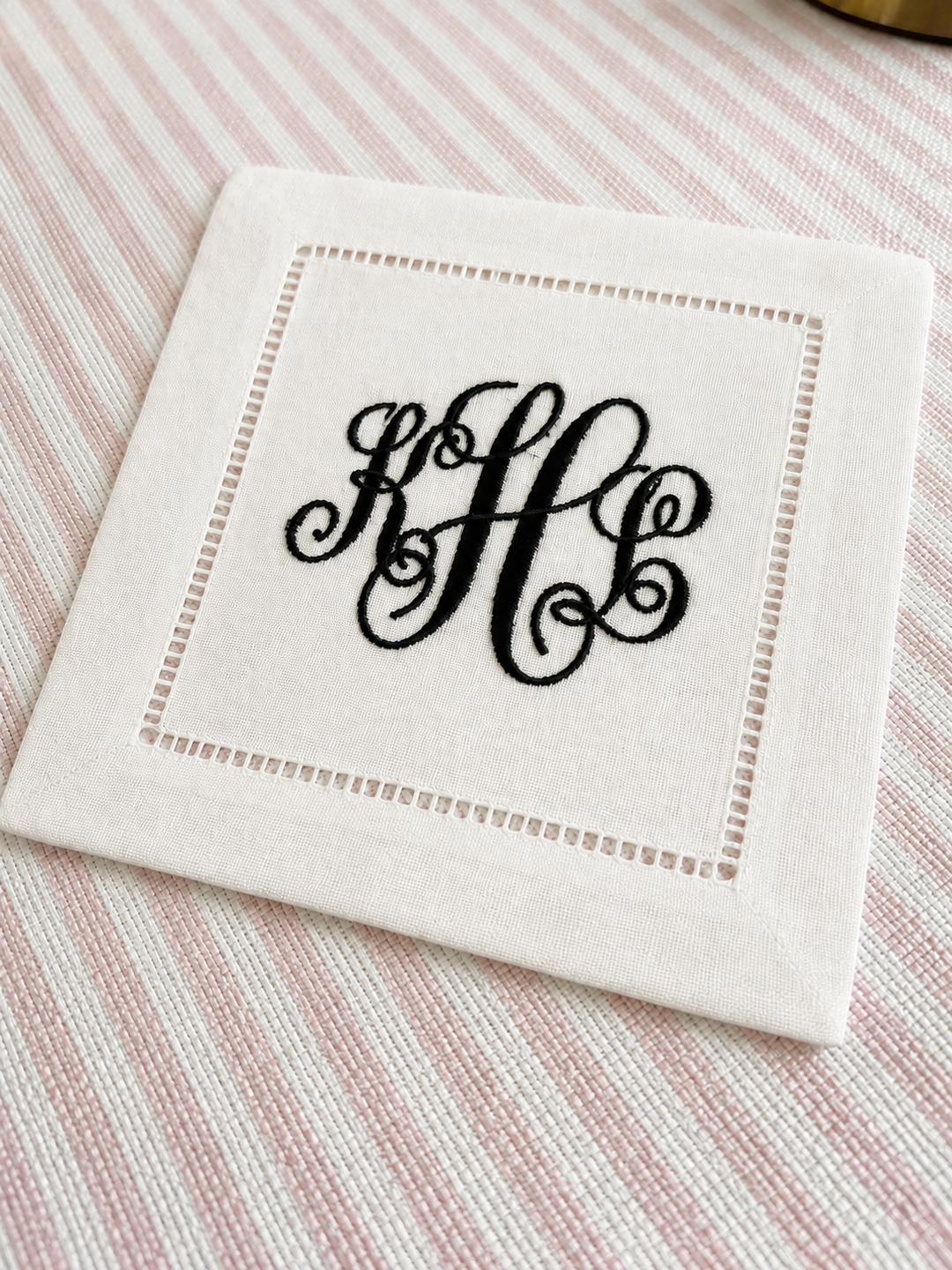 Hemstitch Napkin Rental